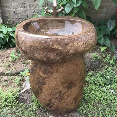 户外个性大理石石雕花盆博鱼网页版
