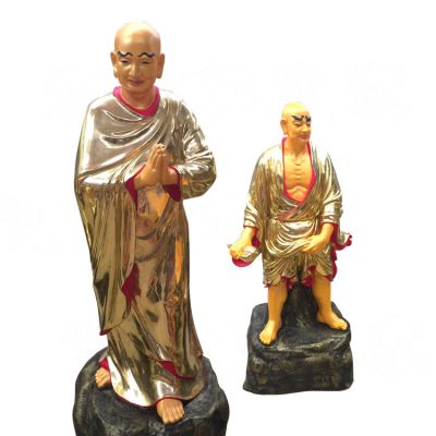 寺庙供奉佛像济公玻璃钢鎏金彩绘十八罗汉博鱼网页版