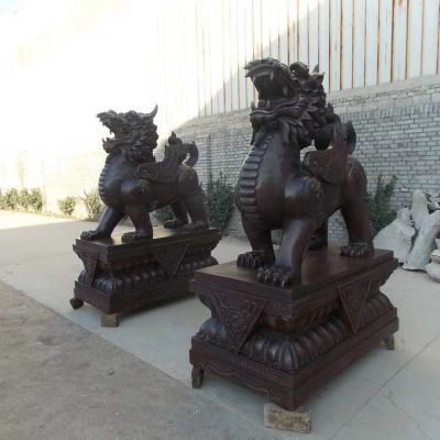庭院别墅玻璃钢仿铜貔貅博鱼网页版
