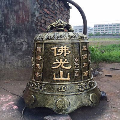佛光山黄铜铸造铜钟