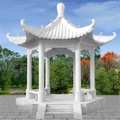 公园大型六角凉亭博鱼网页版