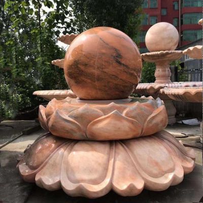 庭院室外晚霞红中式喷泉造型水景观博鱼网页版