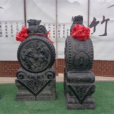 青石石雕大理石石雕抱鼓石博鱼网页版八戒