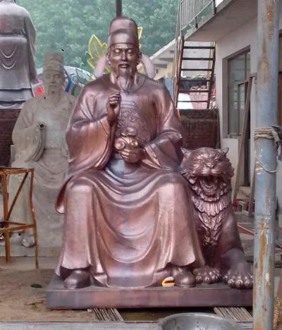 铜雕户外人物景观古代名人博鱼网页版