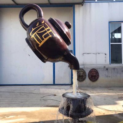 大型玻璃钢流水摆件天壶博鱼网页版