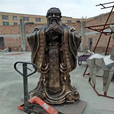 大型铜雕户外园林景观古代名人博鱼网页版