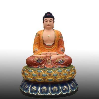寺庙大型玻璃钢彩绘如来博鱼网页版