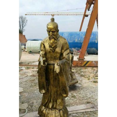 铜雕古代人物景观博鱼网页版