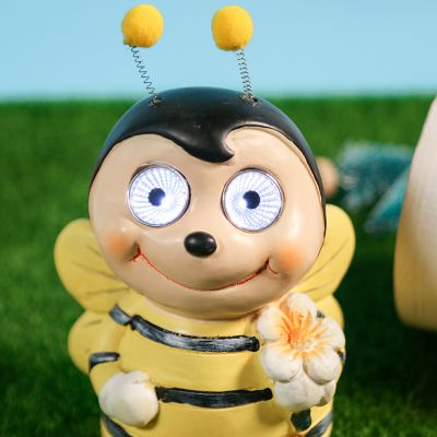 学校公园蜜蜂拿花仿真树脂蜜蜂博鱼网页版