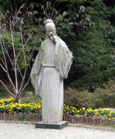 公园景观大理石唐代诗人李白石博鱼网页版