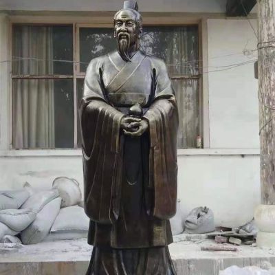 医院玻璃钢仿铜世界名医人物博鱼网页版