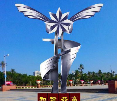 广场大型景观不锈钢和谐博鱼网页版