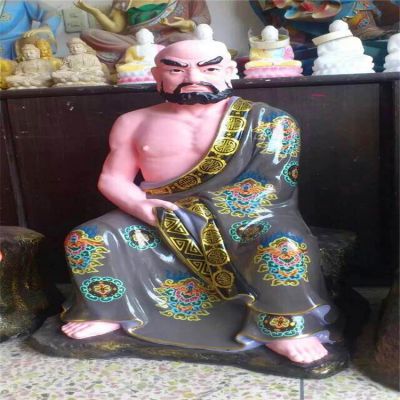 景区玻璃钢彩绘户外寺庙佛像十八罗汉博鱼网页版