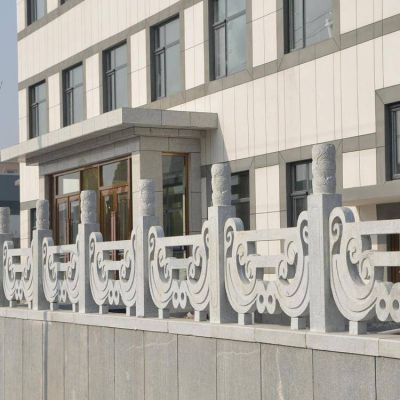 公园户外河道大理石石雕围栏博鱼网页版