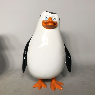 玻璃钢彩绘童趣企鹅博鱼网页版