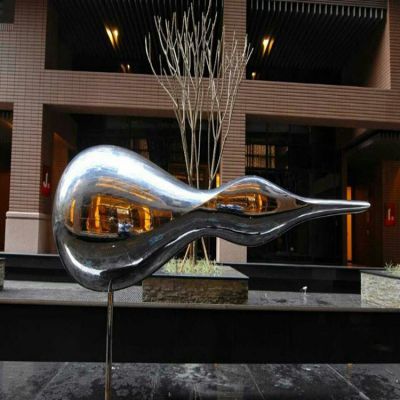 酒店水池摆放不锈钢镜面葫芦博鱼网页版