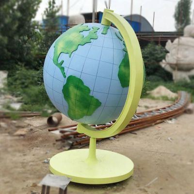 不锈钢几何户外园林景观创意校园地球仪博鱼网页版