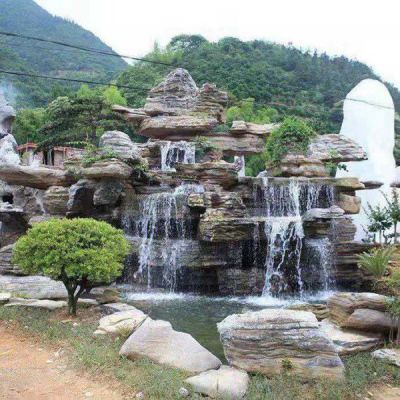 公园小区假山造景喷泉流水景观博鱼网页版