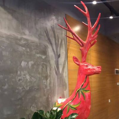 景区抽象玻璃钢卡通彩绘动物博鱼网页版