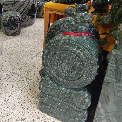 庭院门口仿古做旧 门鼓石墩子摆件摆设抱鼓石博鱼网页版