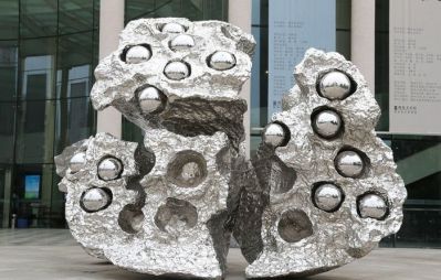 不锈钢街边抽象莲蓬博鱼网页版