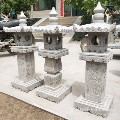 青石仿古做旧庭院园林落地草坪照明灯复古怀旧博鱼网页版