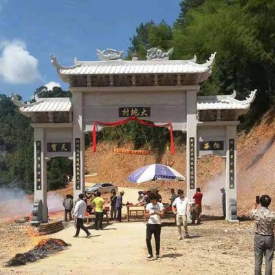 景区大理石石雕景观牌坊博鱼网页版