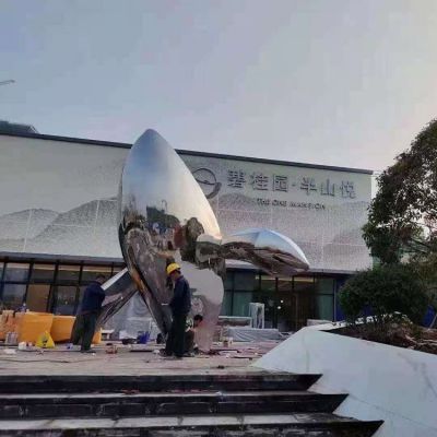 不锈钢镜面大型广场鲸鱼博鱼网页版