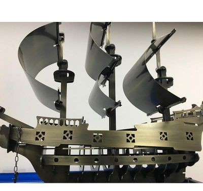 室内装饰摆放锻造切面不锈钢船博鱼网页版