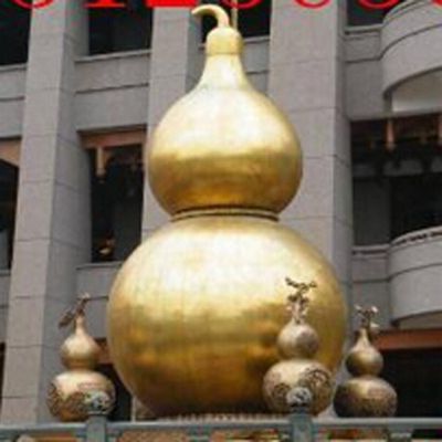 户外广场大型不锈钢葫芦博鱼网页版