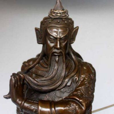 寺院摆放2米关公佛铸铜博鱼网页版 支持定制