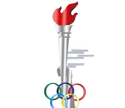 体育公园奥运五环火炬不锈钢博鱼网页版