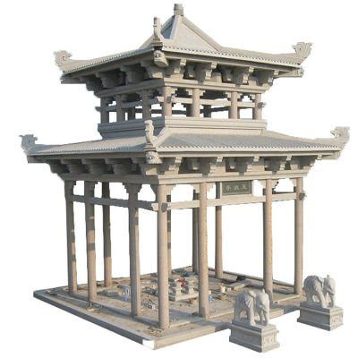 仿古建大理石园林景观多角凉亭博鱼网页版