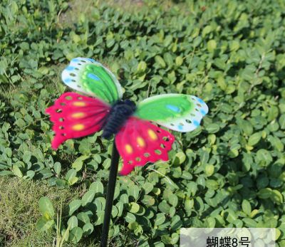 池塘玻璃钢彩绘蝴蝶博鱼网页版