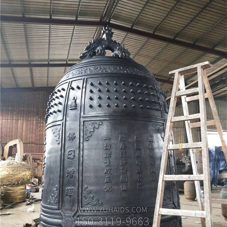 铜雕大型寺庙景区铜钟博鱼网页版