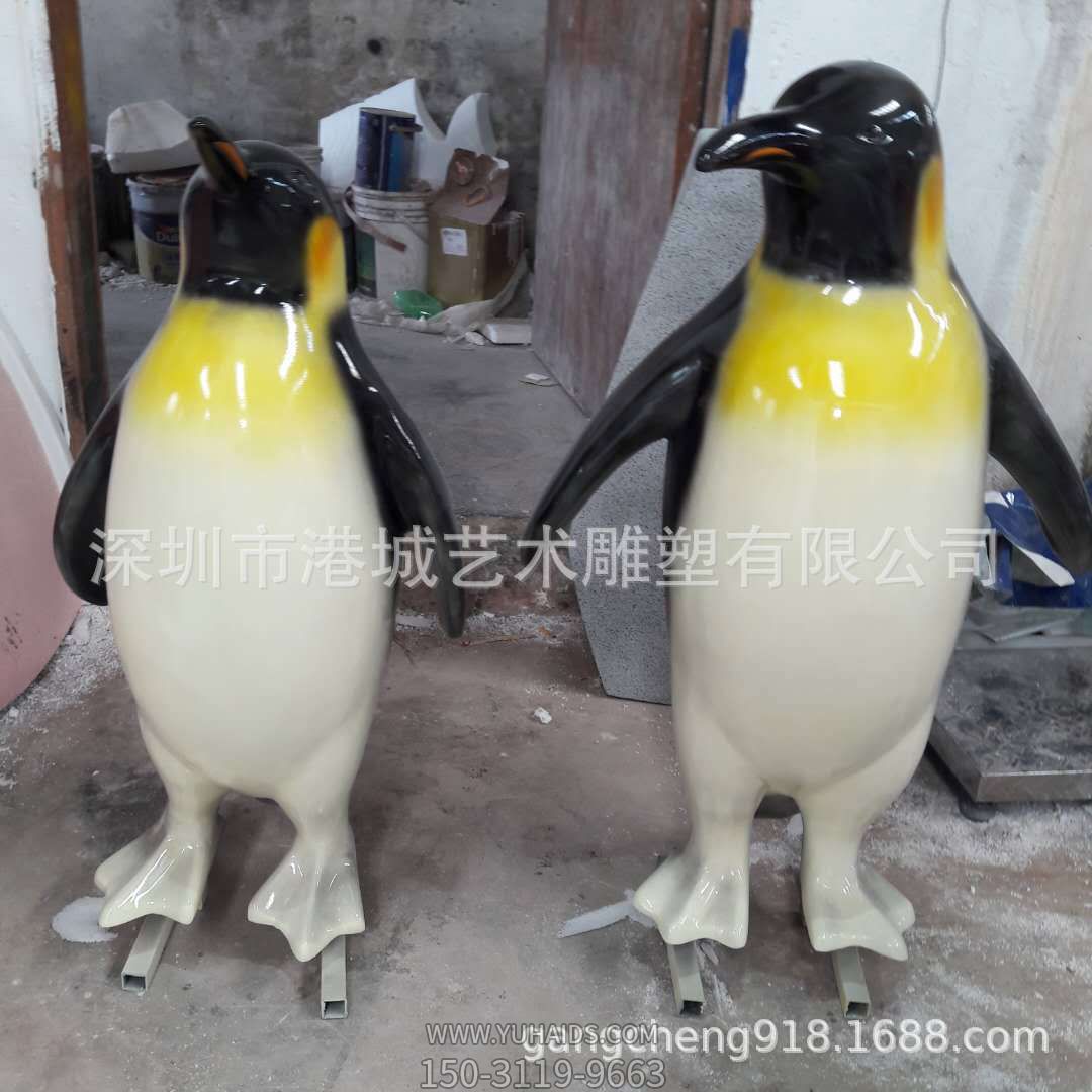 玻璃钢彩绘仿真动物企鹅博鱼网页版