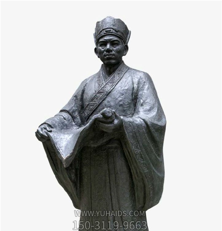 古代人物景观玻璃钢仿铜园林景观   妙妙 博鱼网页版