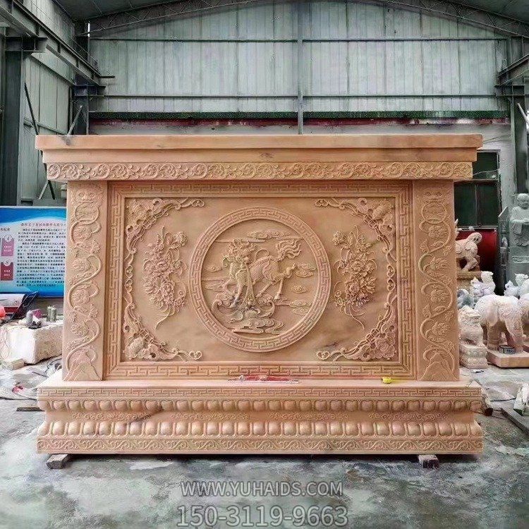 庭院摆放的仿古浮雕影壁博鱼网页版