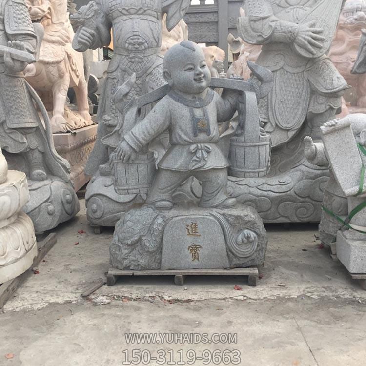 大理石石雕景观吉祥娃娃博鱼网页版
