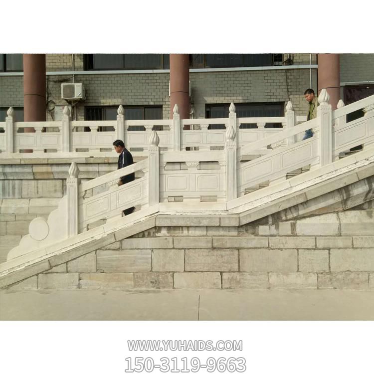 楼梯台阶装饰汉白玉雕刻扶手栏杆博鱼网页版