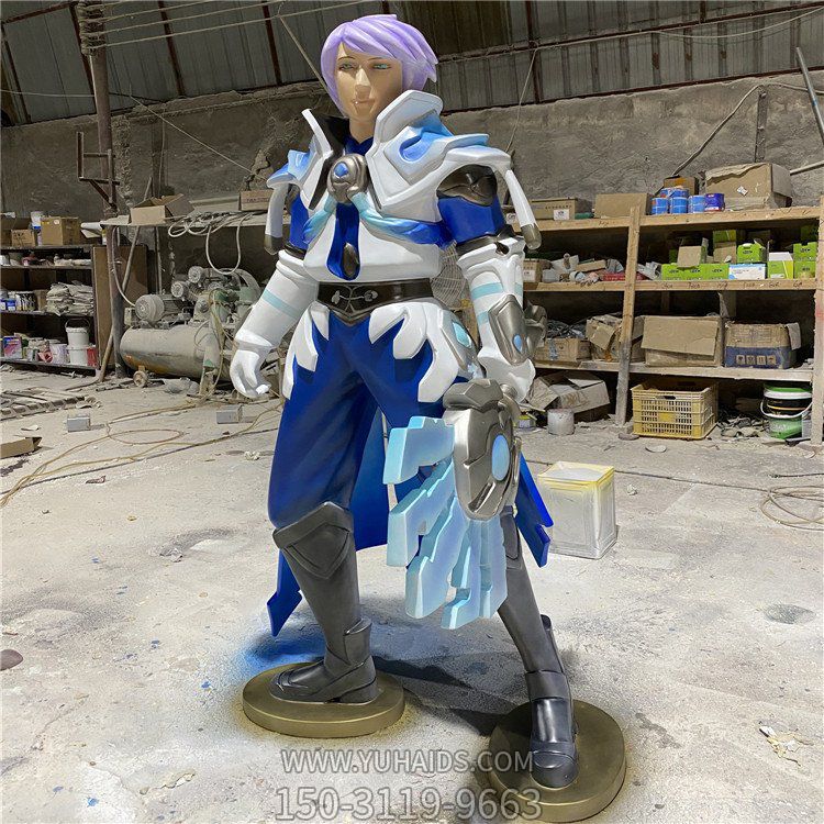 玻璃钢彩绘动漫人物博鱼网页版