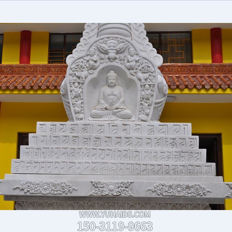 寺庙大理石石雕舍利塔博鱼网页版