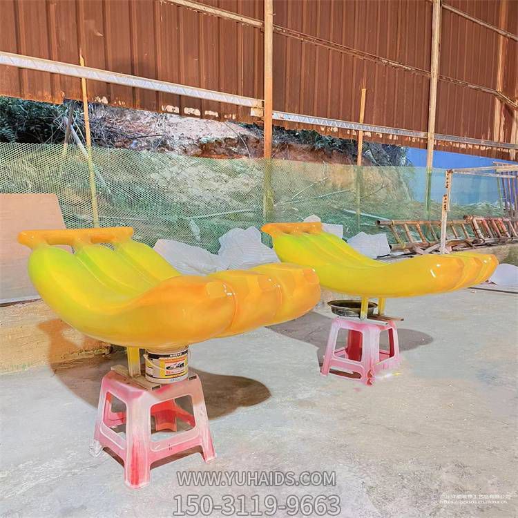 玻璃钢仿真香蕉博鱼网页版生态园农场水果装饰摆件博鱼网页版