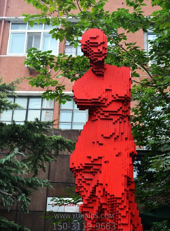 不锈钢抽象街边景观红色维纳斯博鱼网页版