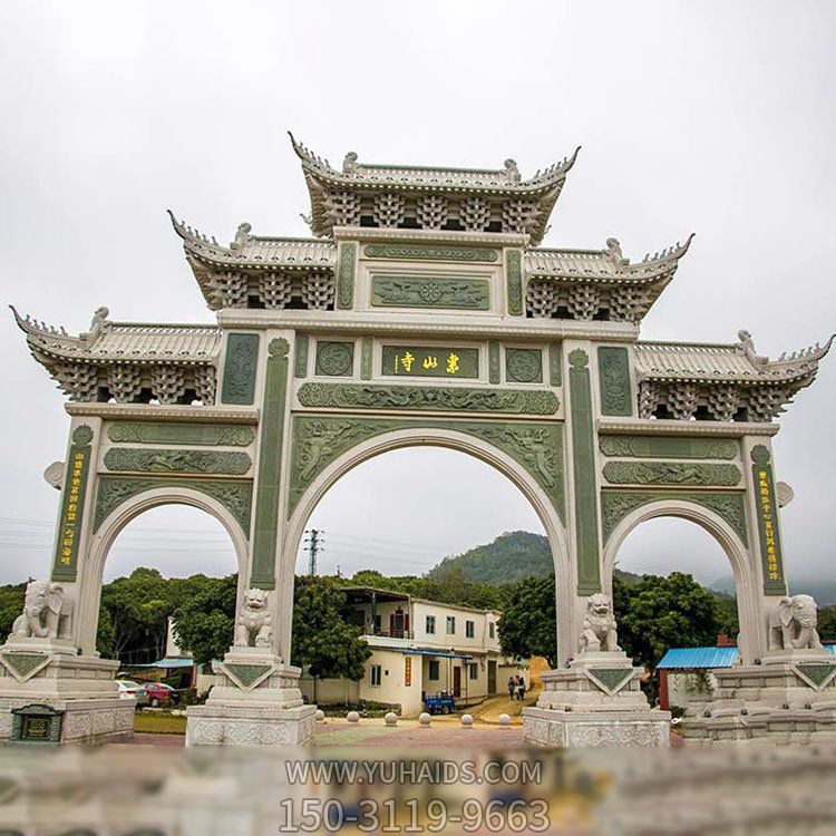 户外乡村大型中式牌坊博鱼网页版