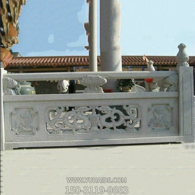 景区户外园林大理石浮雕镂空创意栏杆栏板博鱼网页版