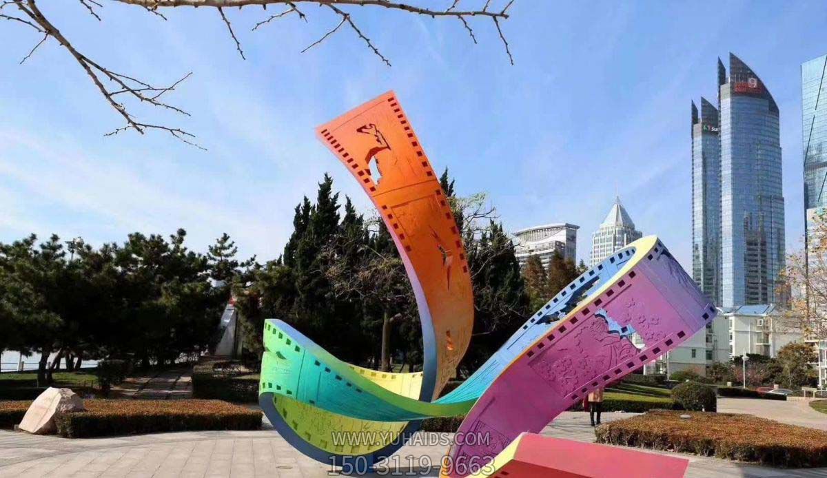 户外城市玻璃钢彩绘胶卷博鱼网页版