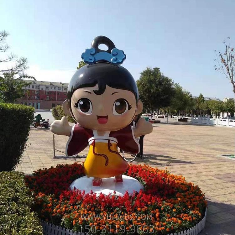 商场园林玻璃钢卡通人物博鱼网页版