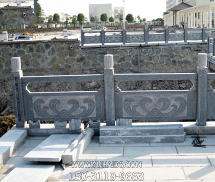 青石仿古花纹河道栏杆博鱼网页版