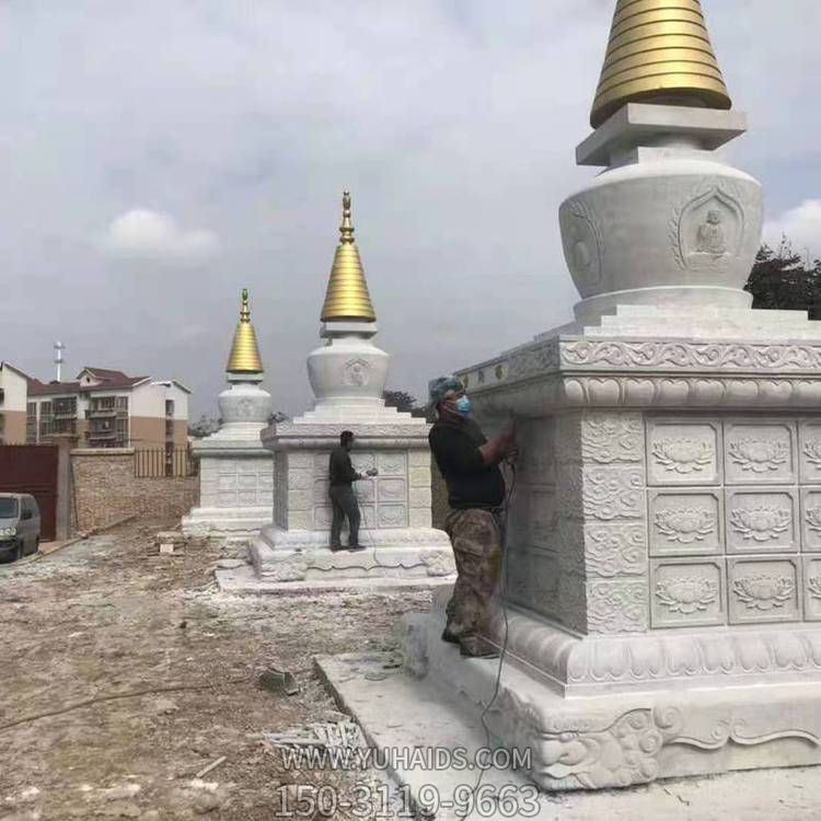 景点景区大型石雕舍利塔博鱼网页版
